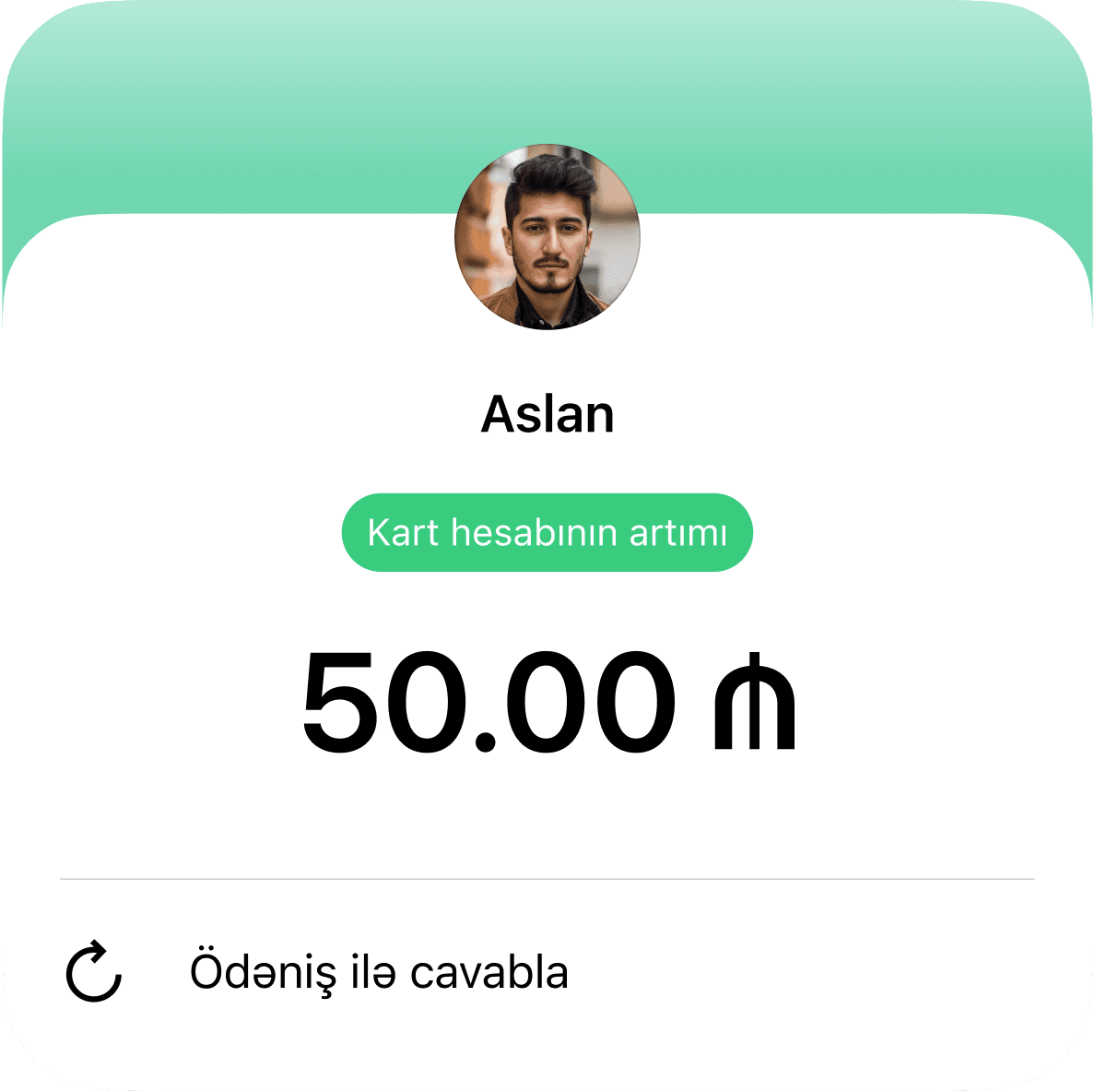 Ödənişlə cavab ver