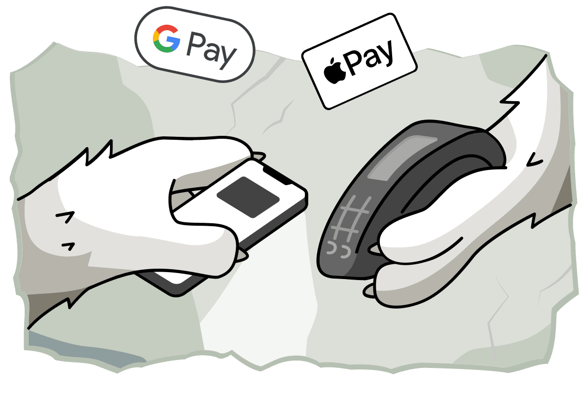 Поддержка Apple Pay и Google Pay