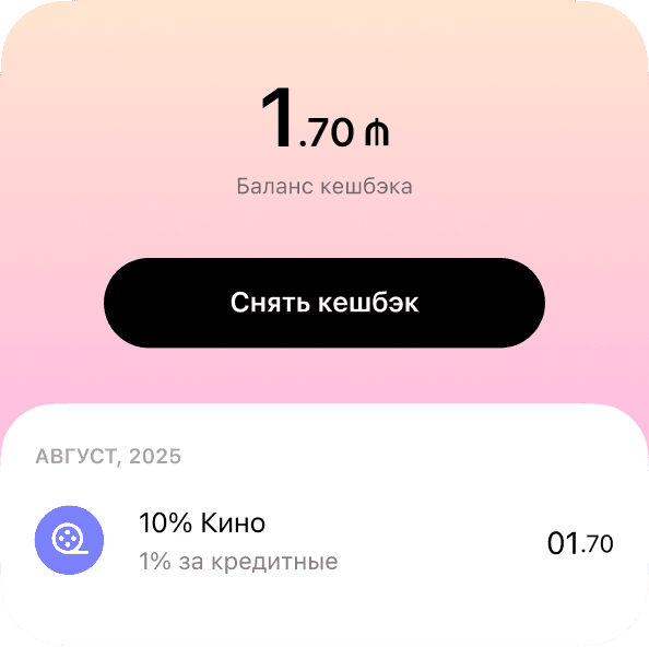 Кешбэк за покупки